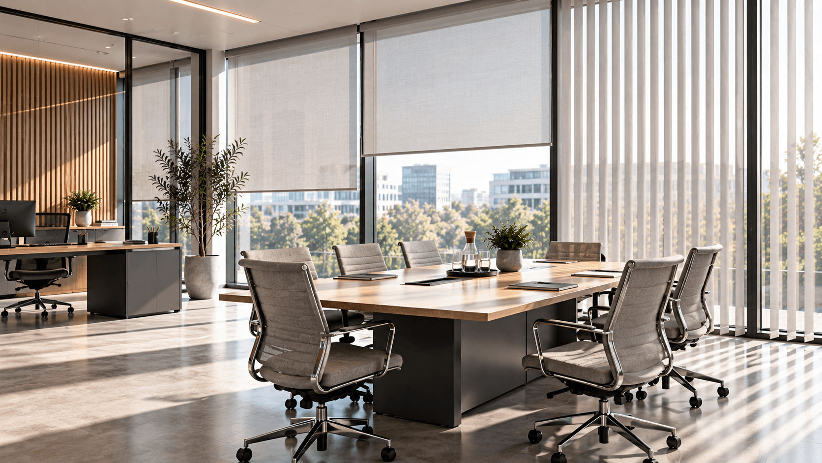 Categoría de producto: Cortinas para oficina